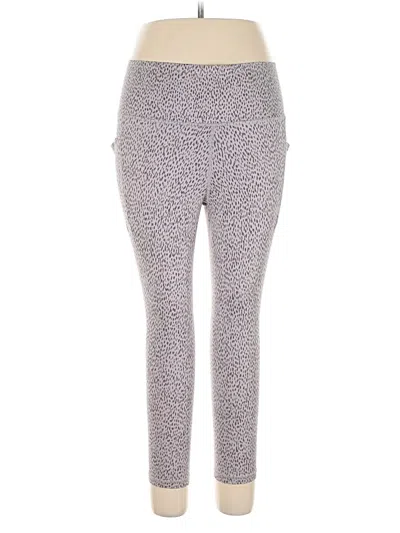 Pre-owned Athleta Active Pants In Gray