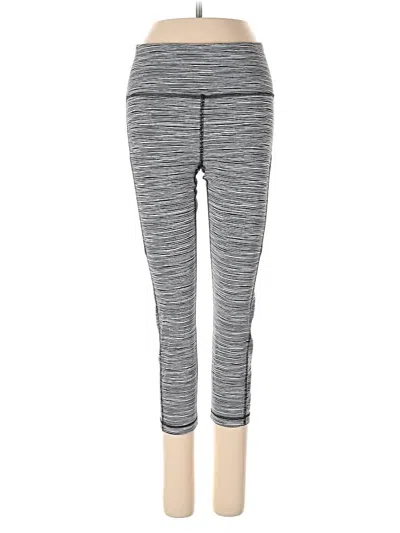 Pre-owned Athleta Active Pants In Gray