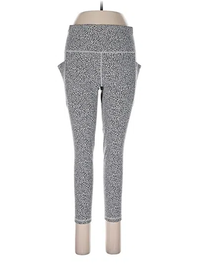 Pre-owned Athleta Active Pants In Gray