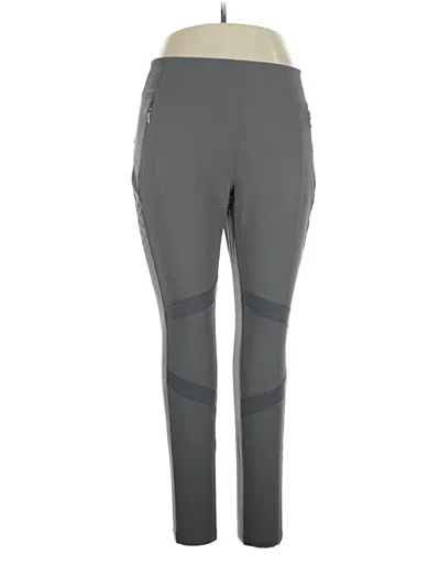 Pre-owned Athleta Active Pants In Gray