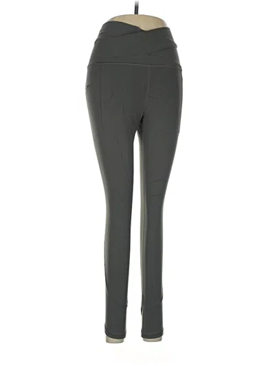 Pre-owned Athleta Active Pants In Gray