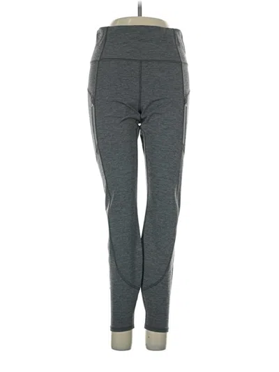 Pre-owned Athleta Active Pants In Gray