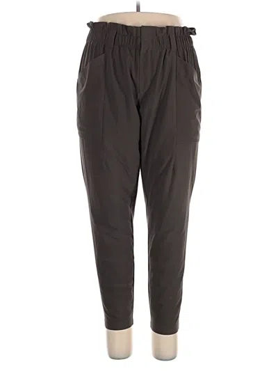 Pre-owned Athleta Active Pants In Gray