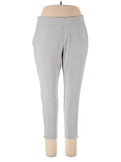 Pre-owned Athleta Active Pants In Gray