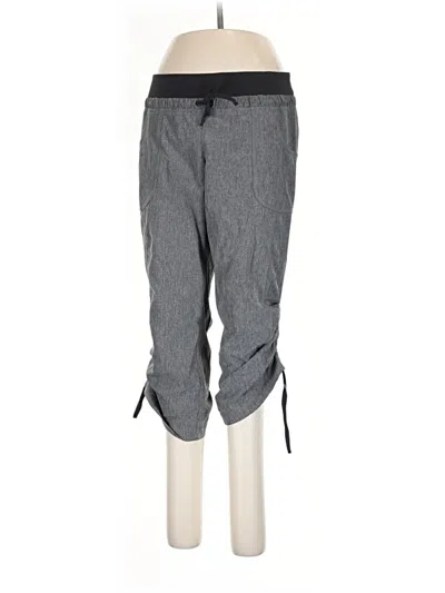 Pre-owned Athleta Active Pants In Gray