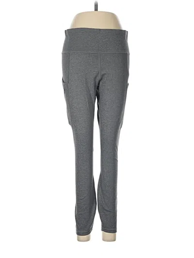 Pre-owned Athleta Active Pants In Gray