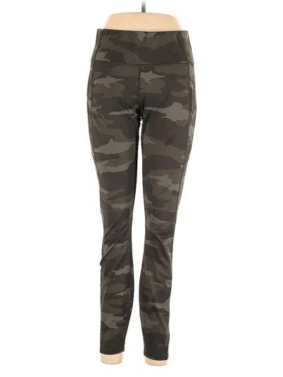 Pre-owned Athleta Active Pants In Green