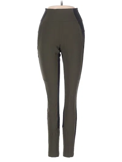 Pre-owned Athleta Active Pants In Green