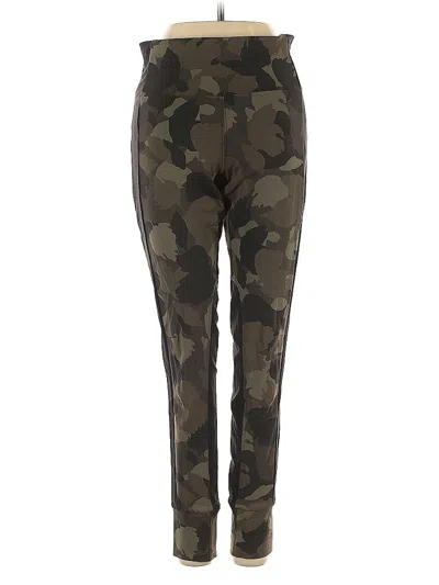 Pre-owned Athleta Active Pants In Green