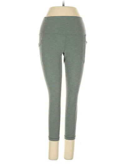 Pre-owned Athleta Active Pants In Green