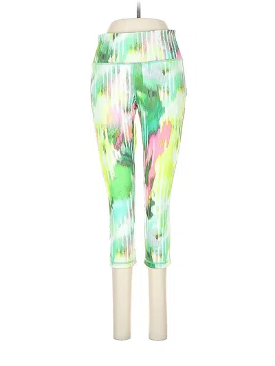Pre-owned Athleta Active Pants In Green