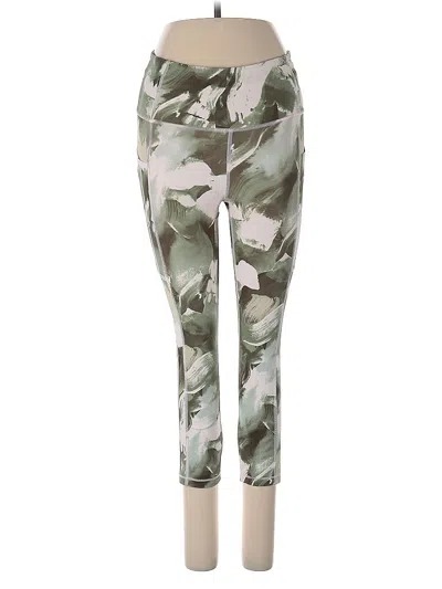 Pre-owned Athleta Active Pants In Green