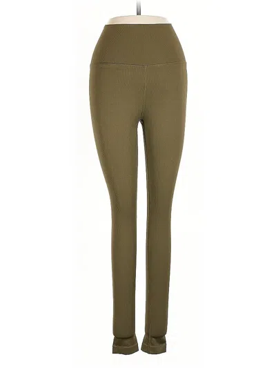 Pre-owned Athleta Active Pants In Green