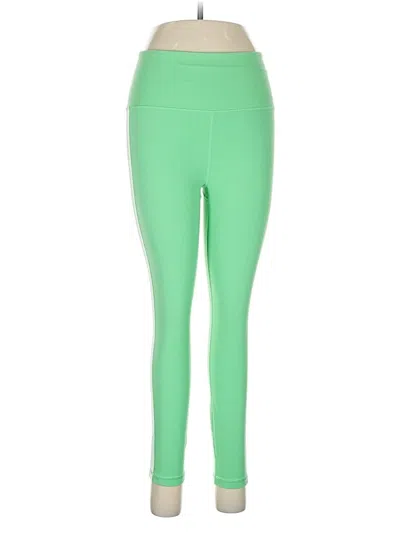 Pre-owned Athleta Active Pants In Green