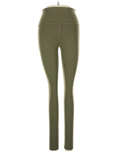 Pre-owned Athleta Active Pants In Green