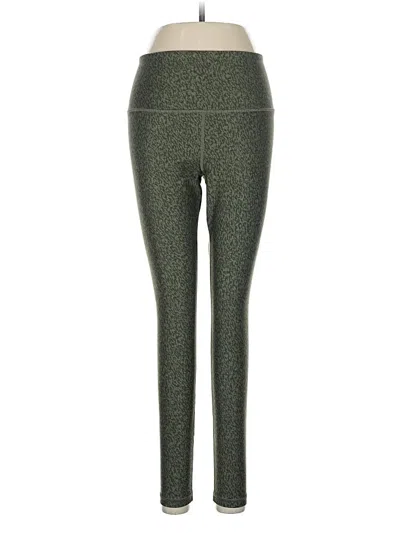 Pre-owned Athleta Active Pants In Green