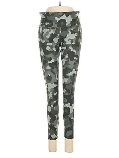 Pre-owned Athleta Active Pants In Green