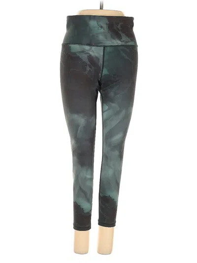 Pre-owned Athleta Active Pants In Green