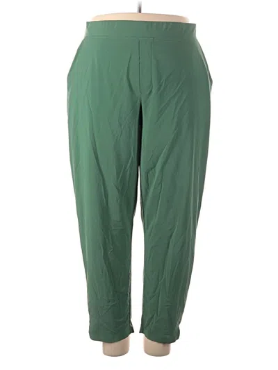 Pre-owned Athleta Active Pants In Green