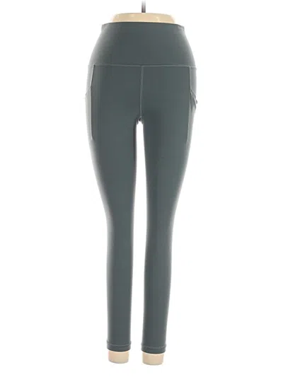 Pre-owned Athleta Active Pants In Green