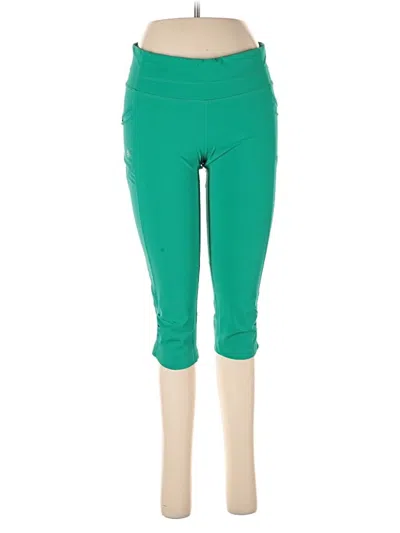 Pre-owned Athleta Active Pants In Green