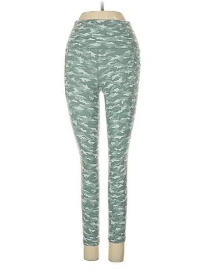 Pre-owned Athleta Active Pants In Green