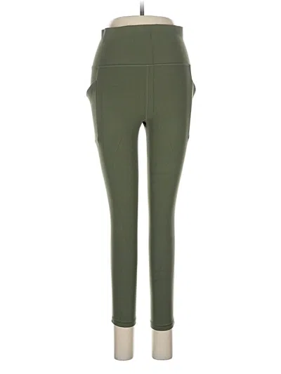 Pre-owned Athleta Active Pants In Green