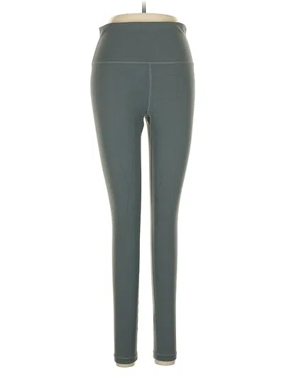Pre-owned Athleta Active Pants In Green