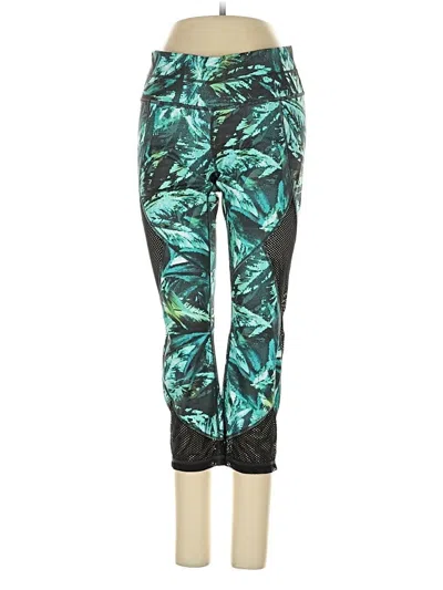 Pre-owned Athleta Active Pants In Green