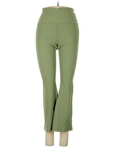 Pre-owned Athleta Active Pants In Green