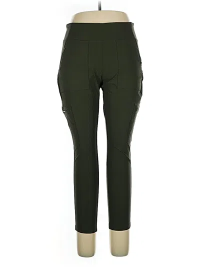 Pre-owned Athleta Active Pants In Green
