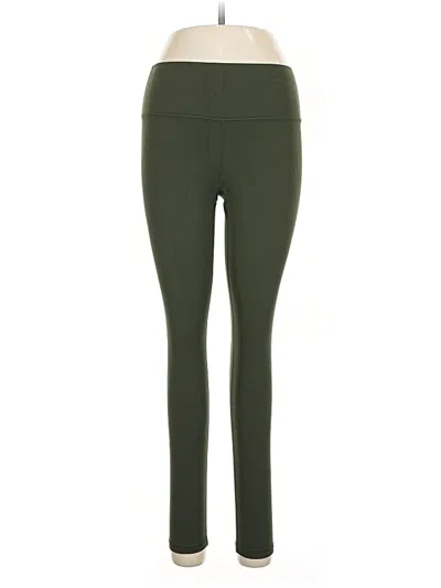 Pre-owned Athleta Active Pants In Green