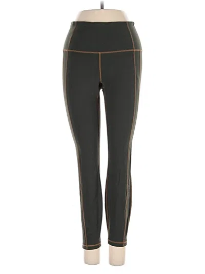 Pre-owned Athleta Active Pants In Green