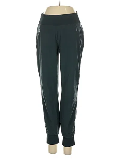 Pre-owned Athleta Active Pants In Green