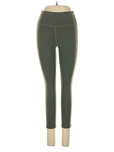 Pre-owned Athleta Active Pants In Green