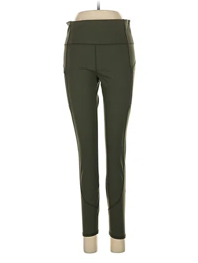 Pre-owned Athleta Active Pants In Green