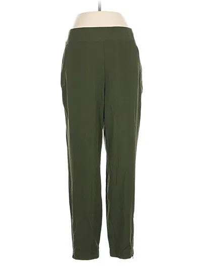 Pre-owned Athleta Active Pants In Green