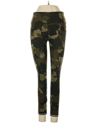 Pre-owned Athleta Active Pants In Green