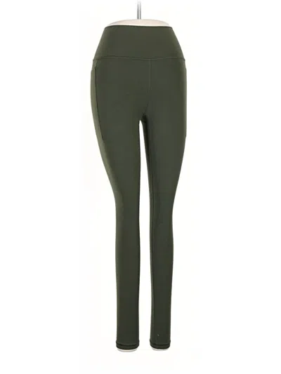 Pre-owned Athleta Active Pants In Green