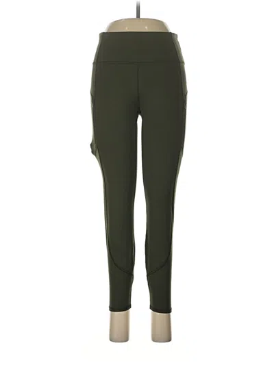 Pre-owned Athleta Active Pants In Green