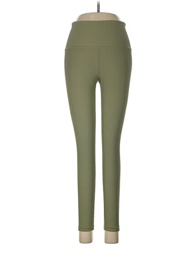 Pre-owned Athleta Active Pants In Green