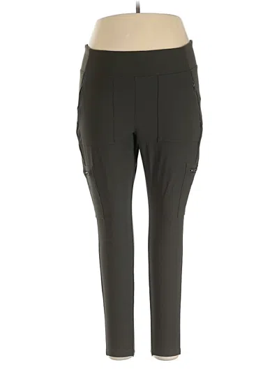 Pre-owned Athleta Active Pants In Green
