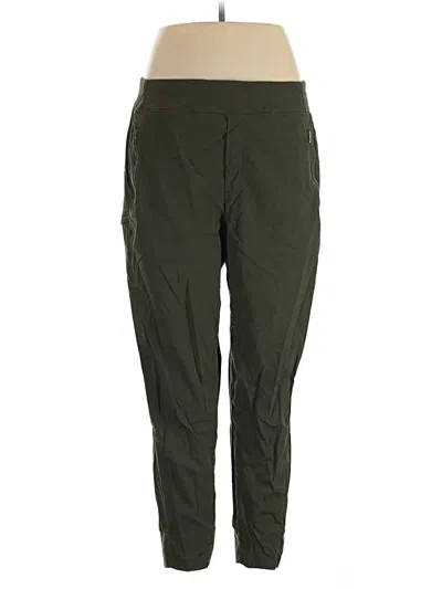 Pre-owned Athleta Active Pants In Green