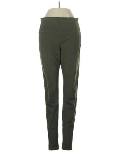 Pre-owned Athleta Active Pants In Green