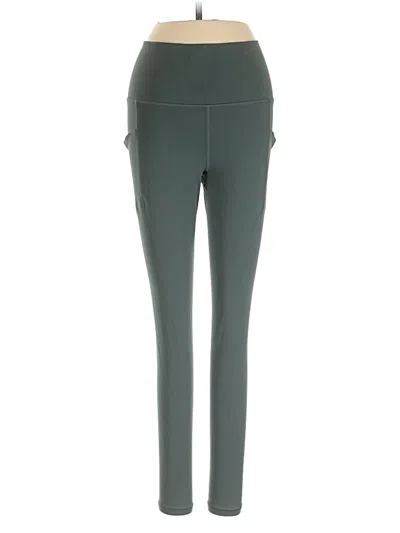 Pre-owned Athleta Active Pants In Green