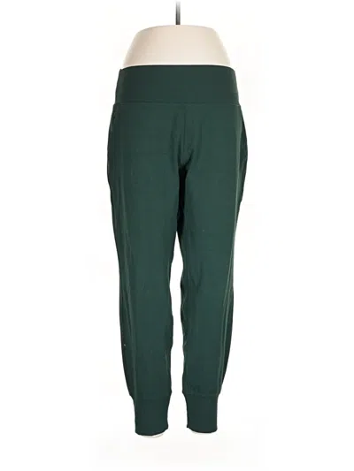 Pre-owned Athleta Active Pants In Green