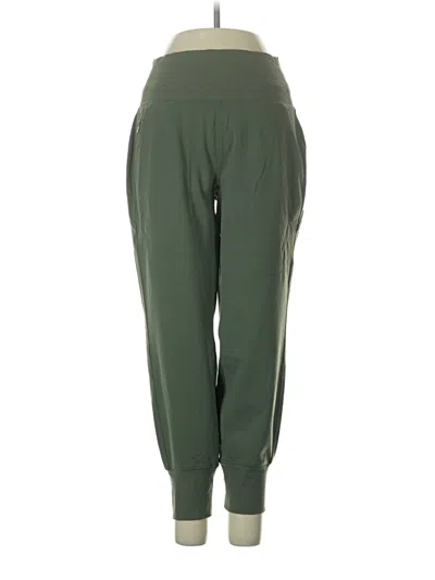 Pre-owned Athleta Active Pants In Green