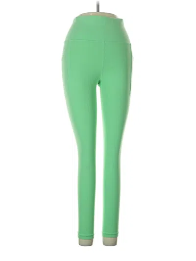 Pre-owned Athleta Active Pants In Green