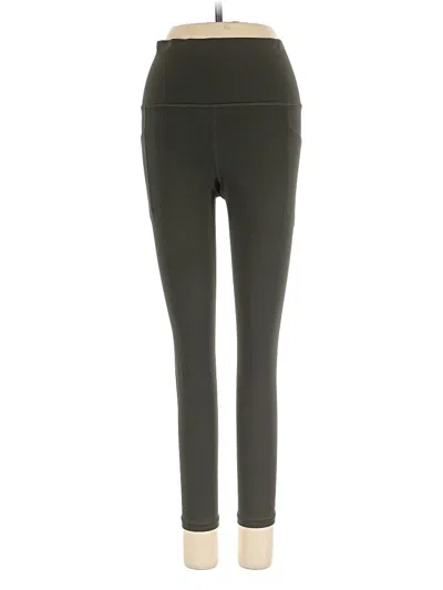 Pre-owned Athleta Active Pants In Green