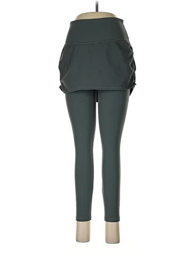 Pre-owned Athleta Active Pants In Green